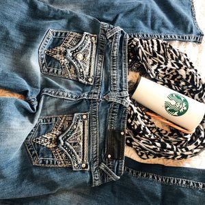 Boot cut jeans. Vigoss size 7/8